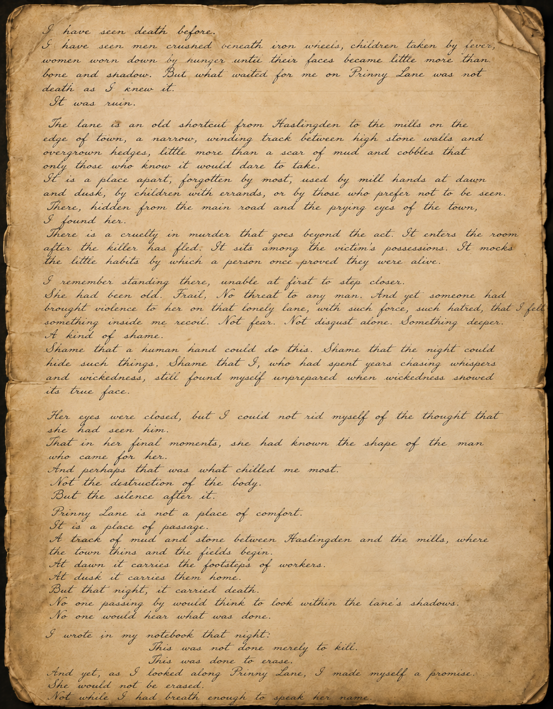 Journal page 1